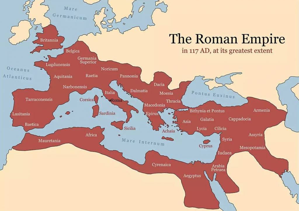 Gaius Plinius Secundus'un yaşadığı devirde Roma İmparatorluğu