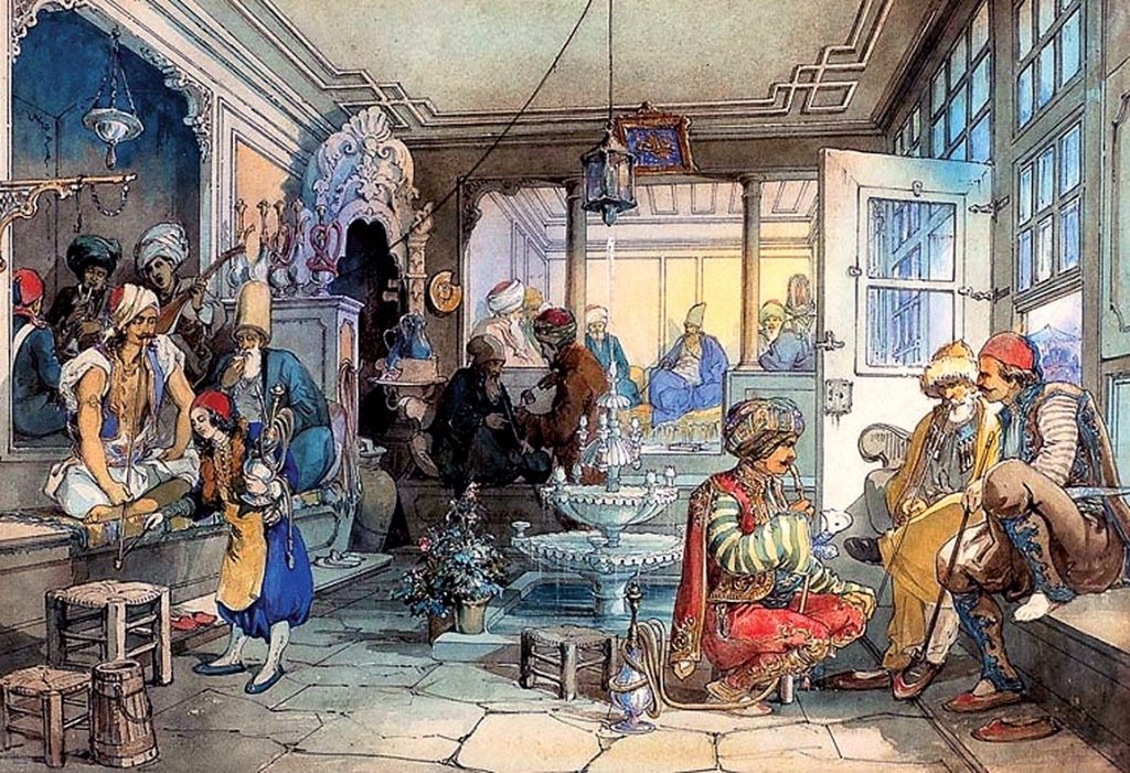 Bir kahvehane